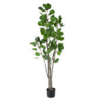 GloboStar® Artificial Garden POLYSCIAS BALFOURIANA TREE 20375 Τεχνητό Διακοσμητικό Φυτό Πολυσκιά Υ180cm - Image 2