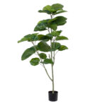 GloboStar® Artificial Garden FICUS RELIGIOSA TREE 20378 Τεχνητό Διακοσμητικό Φυτό Ιερή Συκή Υ150cm - Image 2