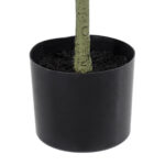 GloboStar® Artificial Garden FICUS RELIGIOSA TREE 20378 Τεχνητό Διακοσμητικό Φυτό Ιερή Συκή Υ150cm - Image 4