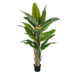 GloboStar® Artificial Garden BANANA STRELITZIA REGINAE 20381 - Τεχνητό Διακοσμητικό Φυτό  Μπανανιά - Στρελίτσια - Πουλί του Παραδείσου Υ230cm - Image 2