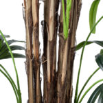 GloboStar® Artificial Garden BROADLEAF LADY PALM TREE 20384 Τεχνητό Διακοσμητικό Φυτό Πλατύφυλλος Φοίνικας Μπαμπού Υ300cm - Image 4