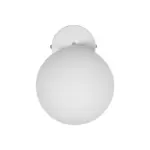 GLOBOSTAR® DALPH 203-0035 Vintage Φωτιστικό Τοίχου - Απλίκα με Ντουί 1 x E27 AC 220-240V IP20 - Λευκό - M15 x Π25 x Υ22cm - Image 4