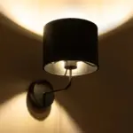 GLOBOSTAR® RALPH 203-0038 Vintage Φωτιστικό Τοίχου - Απλίκα με Ντουί 1 x E27 AC 220-240V IP20 - Μαύρο - Μ22 x Π29 x Υ30cm - Image 3
