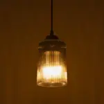 GLOBOSTAR® TORUS 203-0063 Μοντέρνο Κρεμαστό Φωτιστικό Οροφής με Ντουί 1 x E27 AC 220-240V IP20 - Μαύρο & Μαύρο Φιμέ - Μ10.5 x Π10.5 x Υ18.5cm - Image 3