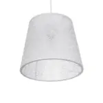 GLOBOSTAR® CONEY 203-0069 Μοντέρνο Κρεμαστό Φωτιστικό Οροφής με Ντουί 1 x E27 AC 220-240V IP20 - Λευκό - Μ26 x Π26 x Υ25cm - Image 6