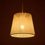 GLOBOSTAR® CONEY 203-0071 Μοντέρνο Κρεμαστό Φωτιστικό Οροφής με Ντουί 1 x E27 AC 220-240V IP20 - Λευκό - Μ26 x Π26 x Υ25cm - Image 3