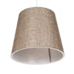 GLOBOSTAR® CONEY 203-0073 Μοντέρνο Κρεμαστό Φωτιστικό Οροφής με Ντουί 1 x E27 AC 220-240V IP20 - Καφέ - Μ26 x Π26 x Υ25cm - Image 6