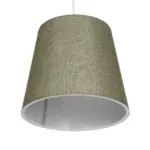 GLOBOSTAR® CONEY 203-0074 Μοντέρνο Κρεμαστό Φωτιστικό Οροφής με Ντουί 1 x E27 AC 220-240V IP20 - Λαδί - Μ26 x Π26 x Υ25cm - Image 6