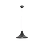 GLOBOSTAR® BELFRY 203-0078 Μοντέρνο Κρεμαστό Φωτιστικό Οροφής με Ντουί 1 x E27 AC 220-240V IP20 - Μαύρο - Μ29.5 x Π29.5 x Υ21cm - Image 4