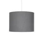 GLOBOSTAR® BLAZE 203-0108 Μοντέρνο Κρεμαστό Φωτιστικό Οροφής με Ντουί 1 x E27 AC 220-240V IP20 - Γκρι - Μ22 x Π22 x Υ20cm - Image 5