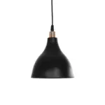 GLOBOSTAR® RADE 203-0124 Μοντέρνο Κρεμαστό Φωτιστικό Οροφής με Ντουί 1 x E27 AC 220-240V IP20 - Μαύρο & Χάλκινο - Μ18.5 x Π18.5 x Υ23cm - Image 5