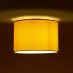 GLOBOSTAR® CILIO 203-0149 Μοντέρνο Φωτιστικό Οροφής με Ντουί 1 x E27 AC 220-240V IP20 - Λευκό - Μ30 x Π30 x Υ22cm - Image 3