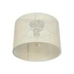 GLOBOSTAR® CILIO 203-0150 Μοντέρνο Φωτιστικό Οροφής με Ντουί 1 x E27 AC 220-240V IP20 - Λευκό - Μ30 x Π30 x Υ22cm - Image 5