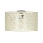 GLOBOSTAR® CILIO 203-0155 Μοντέρνο Φωτιστικό Οροφής με Ντουί 1 x E27 AC 220-240V IP20 - Λευκό - Μ38 x Π38 x Υ23cm - Image 4