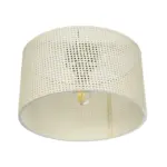 GLOBOSTAR® CILIO 203-0155 Μοντέρνο Φωτιστικό Οροφής με Ντουί 1 x E27 AC 220-240V IP20 - Λευκό - Μ38 x Π38 x Υ23cm - Image 5