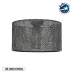 GLOBOSTAR® CILIO 203-0157 Μοντέρνο Φωτιστικό Οροφής με Ντουί 1 x E27 AC 220-240V IP20 - Μαύρο - Μ38 x Π38 x Υ23cm