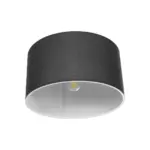 GLOBOSTAR® CILIO 203-0158 Μοντέρνο Φωτιστικό Οροφής με Ντουί 1 x E27 AC 220-240V IP20 - Γκρι - Μ38 x Π38 x Υ23cm - Image 5