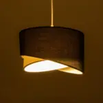 GLOBOSTAR® LILI 203-0176 Μοντέρνο Κρεμαστό Φωτιστικό Οροφής με Ντουί 1 x E27 AC 220-240V IP20 - Μαύρο & Λευκό - Μ30 x Π30 x Υ22cm - Image 3
