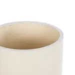 GLOBOSTAR® CYLINDER 203-0183 Μοντέρνο Επιτραπέζιο Φωτιστικό Πορτατίφ με Ντουί 1 x E27 AC 220-240V IP20 - Μαύρο & Μπεζ - Μ14 x Π14 x Υ22cm - Image 6