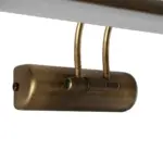 GLOBOSTAR® REFINE 203-0186 Μοντέρνο Φωτιστικό Τοίχου - Απλίκα Καθρέπτη Μπάνιου LED 7W 640lm 120° AC 220-240V IP44 Θερμό Λευκό 2700K - Lumileds SMD Chip - Μπρούτζινο - Μ35 x Π21 x Υ12cm - 2 Χρόνια Εγγύηση - Image 6