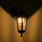 GLOBOSTAR® VITRO 203-0191 Vintage Φωτιστικό Τοίχου - Απλίκα με Ντουί 1 x E27 AC 220-240V IP44 - Μαύρο - Μ17 x Π20 x Υ36cm - Image 3
