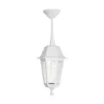 GLOBOSTAR® VITRO 203-0199 Vintage Φωτιστικό Οροφής με Ντουί 1 x E27 AC 220-240V IP44 - Λευκό - Μ17 x Π17 x Υ28cm - Image 4