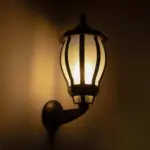 GLOBOSTAR® VERDI 203-0229 Vintage Φωτιστικό Τοίχου - Απλίκα με Ντουί 1 x E27 AC 220-240V IP44 - Μαύρο - Μ18 x Π25 x Υ40cm - Image 3
