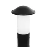 GloboStar® GARDENIO 203-0247 Μοντέρνο Επιδαπέδιο Φωτιστικό Κολωνάκι Κήπου Μονόφωτο 1 x E27 IP44 Μαύρο Πλαστικό - Μ17 x Π17 x Υ85cm - Image 6