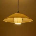 GLOBOSTAR® STORM 203-0293 Μοντέρνο Κρεμαστό Φωτιστικό Οροφής με Ντουί 1 x E27 AC 220-240V IP20 - Μαύρο &  Λευκό - Μ50 x Π50 x Υ24cm - Image 2