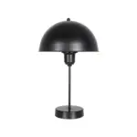 GLOBOSTAR® GAZETA 203-0296 Μοντέρνο Επιτραπέζιο Φωτιστικό Πορτατίφ με Ντουί 1 x E27 AC 220-240V IP20 - Μαύρο - Μ25 x Π25 x Υ39cm - Image 3