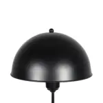 GLOBOSTAR® GAZETA 203-0296 Μοντέρνο Επιτραπέζιο Φωτιστικό Πορτατίφ με Ντουί 1 x E27 AC 220-240V IP20 - Μαύρο - Μ25 x Π25 x Υ39cm - Image 6