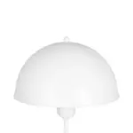 GLOBOSTAR® GAZETA 203-0301 Μοντέρνο Επιτραπέζιο Φωτιστικό Πορτατίφ με Ντουί 1 x E27 AC 220-240V IP20 - Λευκό  - Μ25 x Π25 x Υ39cm - Image 6
