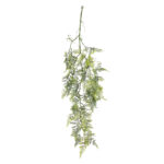 GloboStar® Artificial Garden FERN HANGING BRANCH 20413 Τεχνητό Διακοσμητικό Κρεμαστό Φυτό Φτέρη Υ89cm - Image 2