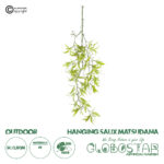 GloboStar® Artificial Garden SALIX MATSUDANA HANGING BRANCH 20414 Τεχνητό Διακοσμητικό Κρεμαστό Φυτό Ιτέα Υ80cm