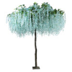 GloboStar® Artificial Garden WISTERIA FLOWER TREE 20433 Τεχνητό Διακοσμητικό Δέντρο Βιστερία Υ340cm - Image 2