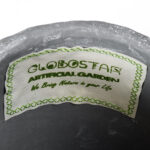 GloboStar® Artificial Garden ALONISSOS 20458 Τσιμεντένιο Κασπώ Γλάστρα - Flower Pot Γκρι Φ18.5cm x Υ14.5cm - Image 6