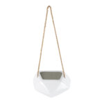 GloboStar® Artificial Garden HERAKLIO 20467 Κρεμαστό Πήλινο Κεραμικό Κασπώ Γλάστρα - Flower Pot Λευκό Μ13.5 x Π15.5 x Υ37cm - Image 3
