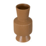 GloboStar® Artificial Garden AMALFI 20469 Πήλινο Κεραμικό Κασπώ Γλάστρα - Flower Pot Κεραμιδί Φ7.5cm x Υ20cm - Image 3