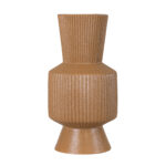 GloboStar® Artificial Garden AMALFI 20469 Πήλινο Κεραμικό Κασπώ Γλάστρα - Flower Pot Κεραμιδί Φ7.5cm x Υ20cm - Image 4