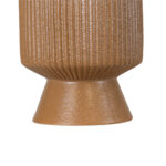 GloboStar® Artificial Garden AMALFI 20469 Πήλινο Κεραμικό Κασπώ Γλάστρα - Flower Pot Κεραμιδί Φ7.5cm x Υ20cm - Image 6