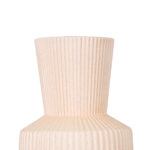 GloboStar® Artificial Garden CAPRI 20470 Πήλινο Κεραμικό Κασπώ Γλάστρα - Flower Pot Απαλό Μπεζ Φ9.5cm x Υ25cm - Image 5