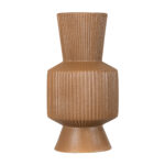 GloboStar® Artificial Garden AMALFI 20471 Πήλινο Κεραμικό Κασπώ Γλάστρα - Flower Pot Κεραμιδί Φ9.5cm x Υ25cm - Image 4