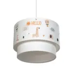 GLOBOSTAR® BALLOON 204-0004 Παιδικό Κρεμαστό Φωτιστικό Οροφής με Ντουί 1 x E27 AC 220-240V IP20 - Πολύχρωμο - Μ30 x Π30 x Υ24cm - Image 6
