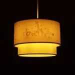 GLOBOSTAR® GIRAFFE 204-0007 Παιδικό Κρεμαστό Φωτιστικό Οροφής με Ντουί 1 x E27 AC 220-240V IP20 - Πολύχρωμο - Μ30 x Π30 x Υ24cm - Image 3