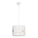 GLOBOSTAR® GIRLSCLUB 204-0010 Παιδικό Κρεμαστό Φωτιστικό Οροφής με Ντουί 1 x E27 AC 220-240V IP20 - Πολύχρωμο - Μ28 x Π28 x Υ24cm - Image 4