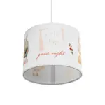 GLOBOSTAR® GIRLSCLUB 204-0010 Παιδικό Κρεμαστό Φωτιστικό Οροφής με Ντουί 1 x E27 AC 220-240V IP20 - Πολύχρωμο - Μ28 x Π28 x Υ24cm - Image 6