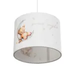 GLOBOSTAR® MOON 204-0013 Παιδικό Κρεμαστό Φωτιστικό Οροφής με Ντουί 1 x E27 AC 220-240V IP20 - Πολύχρωμο - Μ28 x Π28 x Υ24cm - Image 6