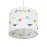 GLOBOSTAR® DINO 204-0014 Παιδικό Κρεμαστό Φωτιστικό Οροφής με Ντουί 1 x E27 AC 220-240V IP20 - Πολύχρωμο - Μ28 x Π28 x Υ24cm - Image 6