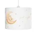 GLOBOSTAR® MOON 204-0019 Παιδικό Κρεμαστό Φωτιστικό Οροφής με Ντουί 1 x E27 AC 220-240V IP20 - Πολύχρωμο - Μ28 x Π28 x Υ24cm - Image 5