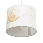 GLOBOSTAR® MOON 204-0019 Παιδικό Κρεμαστό Φωτιστικό Οροφής με Ντουί 1 x E27 AC 220-240V IP20 - Πολύχρωμο - Μ28 x Π28 x Υ24cm - Image 6